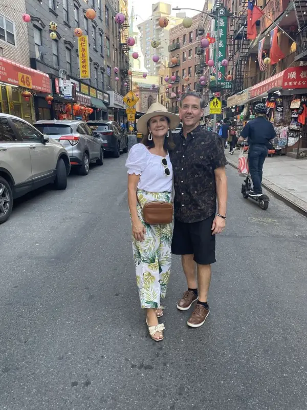 Fashion: Lisa in New York City in a summer outfit